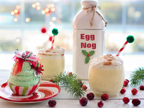 Egg Nog - Cooked